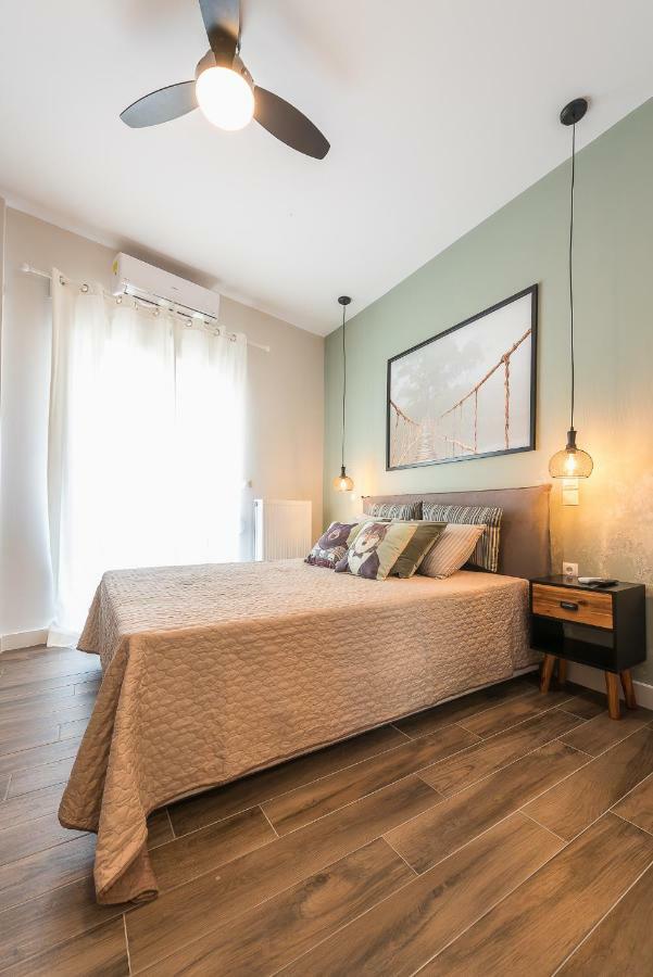 "Sunbow Olive"- Boutique Apartment In Dowtown Athena Bagian luar foto